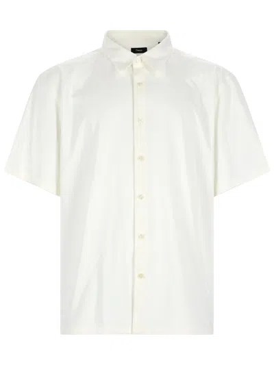 Theory Camicia Irving In Neutral
