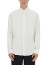 Theory Shirt Button-down Collar Long Sleeves In White