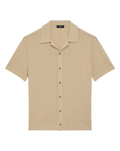 THEORY CAMP COLLAR SHIRT