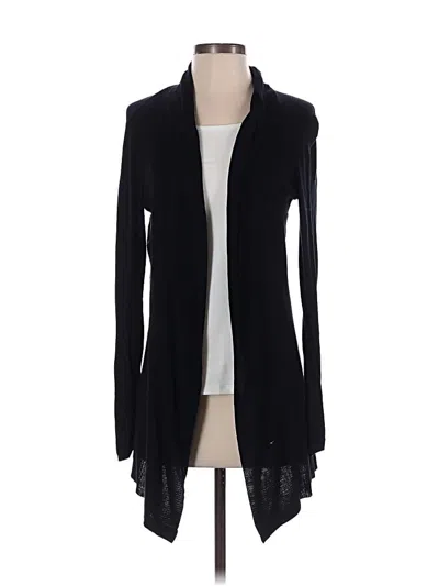 Pre-owned Theory Cardigan Sweater In Black
