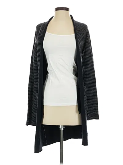 Pre-owned Theory Cardigan Sweater In Black
