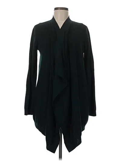 Pre-owned Theory Cardigan Sweater In Black