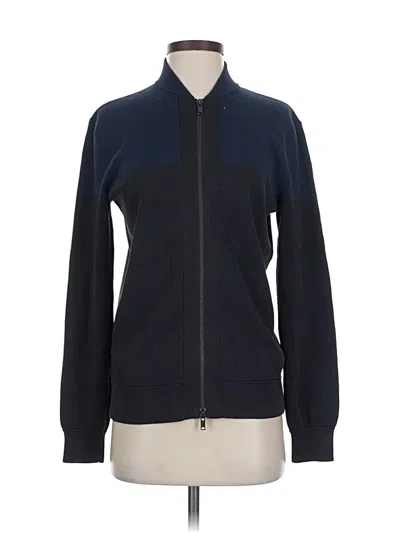 Pre-owned Theory Cardigan Sweater In Blue