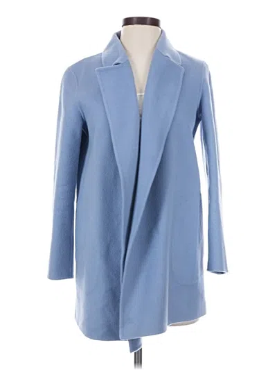 Pre-owned Theory Cardigan Sweater In Blue