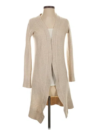 Pre-owned Theory Cardigan Sweater In Brown