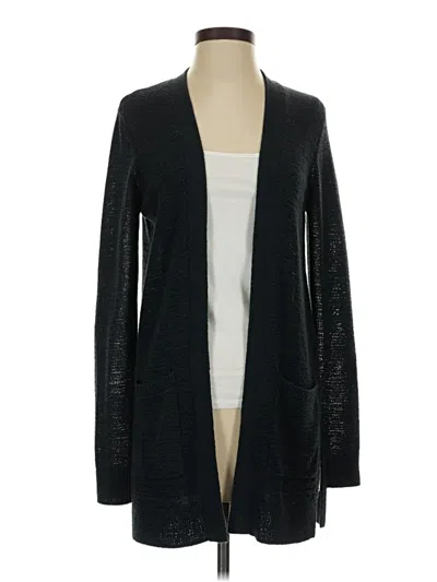 Pre-owned Theory Cardigan Sweater In Brown