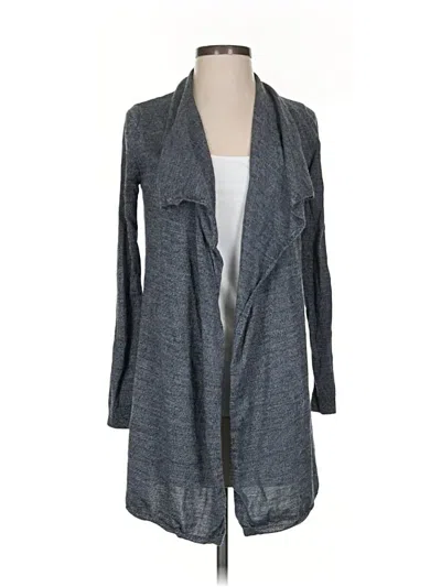 Pre-owned Theory Cardigan Sweater In Gray
