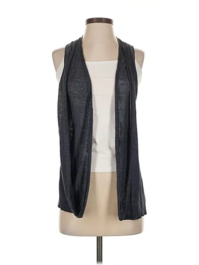 Pre-owned Theory Cardigan Sweater In Gray