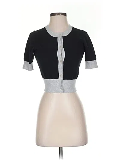 Pre-owned Theory Cardigan Sweater In Gray