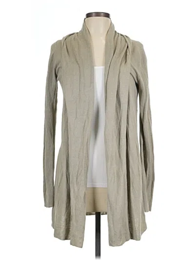 Theory Cardigan Sweater In Silver