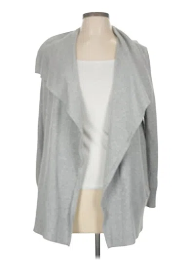 Pre-owned Theory Cardigan Sweater In Gray