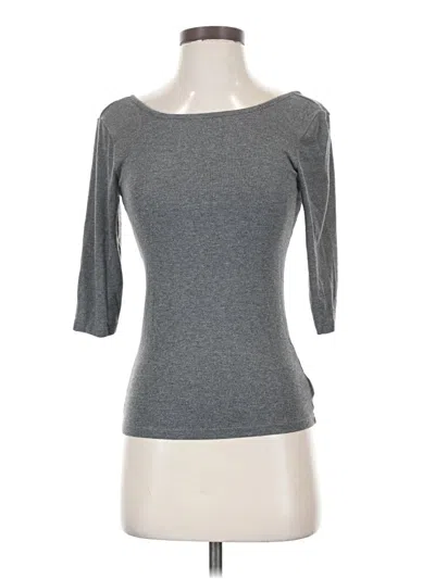 Pre-owned Theory Cardigan Sweater In Gray