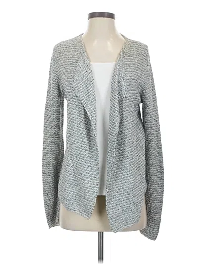 Pre-owned Theory Cardigan Sweater In Gray