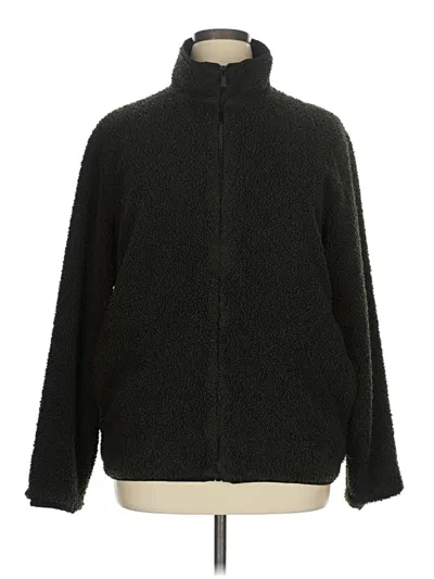 Pre-owned Theory Cardigan Sweater In Green