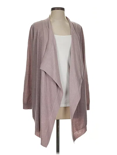 Pre-owned Theory Cardigan Sweater In Pink