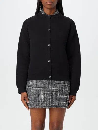 THEORY CARDIGAN THEORY WOMAN COLOR BLACK,420147002