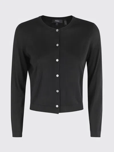 THEORY SWEATER THEORY WOMAN COLOR BLACK,H13941002