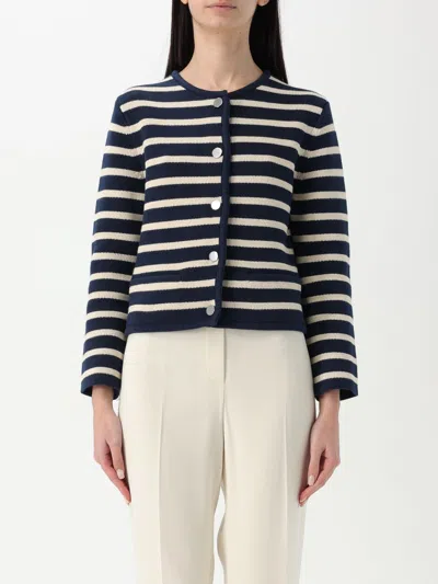 THEORY CARDIGAN THEORY WOMAN COLOR BLUE,G58860009