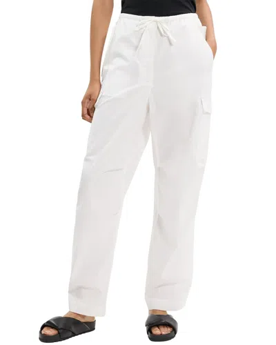 Theory Cargo Cinch Pant In White