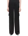 Theory Black Wide-leg Trousers