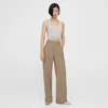 Theory Neoteric Stretch Cotton-blend Twill Cargo Pants In Bark