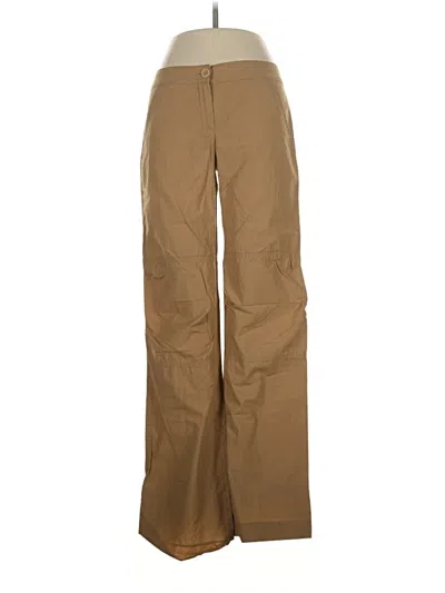 Pre-owned Theory Cargo Pants In Brown