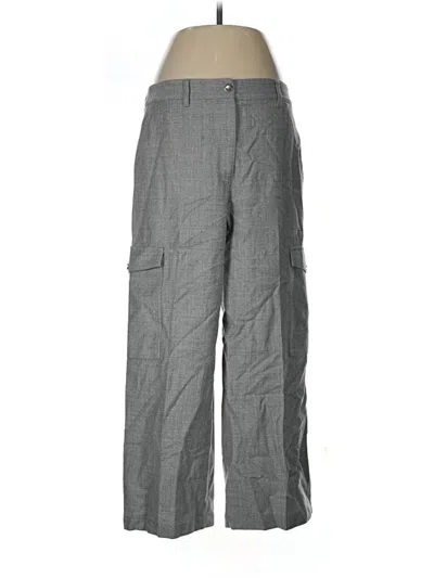 Pre-owned Theory Cargo Pants In Gray