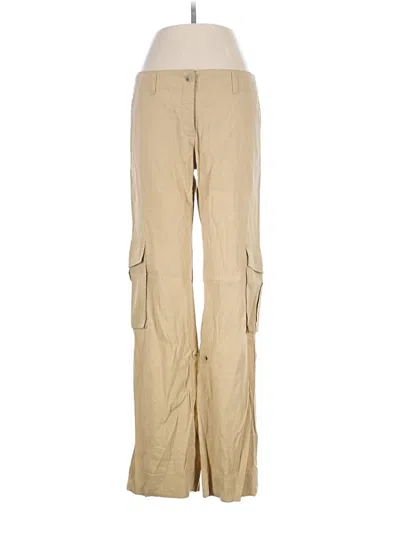 Pre-owned Theory Cargo Pants In Tan