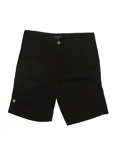 Pre-owned Theory Cargo Shorts In Black