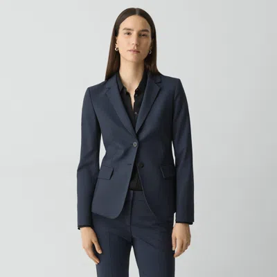 THEORY CARISSA BLAZER IN GOOD WOOL