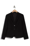 Theory Carissa Stretch Wool Classic Suit Jacket In Black