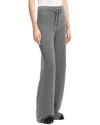 Theory Cashmere & Wool-blend Cozy Track Pant In Grey