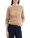 Theory Cashmere Cardigan In Royal Camel
