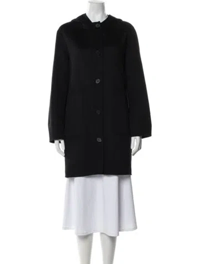 Pre-owned Theory Cashmere Coat In Gray