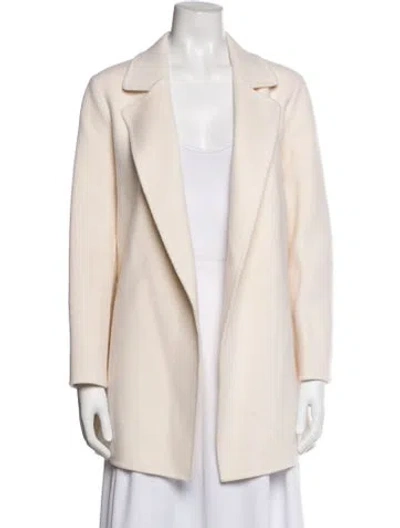 Pre-owned Theory Cashmere Coat In Neutrals