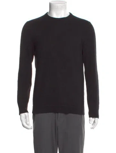 Pre-owned Theory Cashmere Crew Neck Pullover In Blue