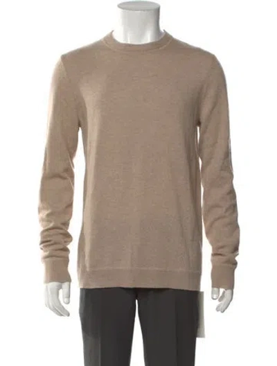 Pre-owned Theory Cashmere Crew Neck Pullover In Neutral