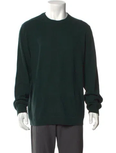 Pre-owned Theory Cashmere Crew Neck Pullover W/ Tags In Blue