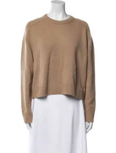 Pre-owned Theory Cashmere Crew Neck Sweater In Gray