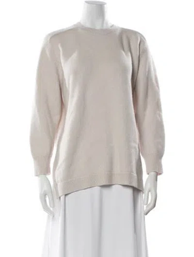 Pre-owned Theory Cashmere Crew Neck Sweater In Gray