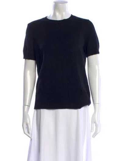 Pre-owned Theory Cashmere Crew Neck Sweater In Multi