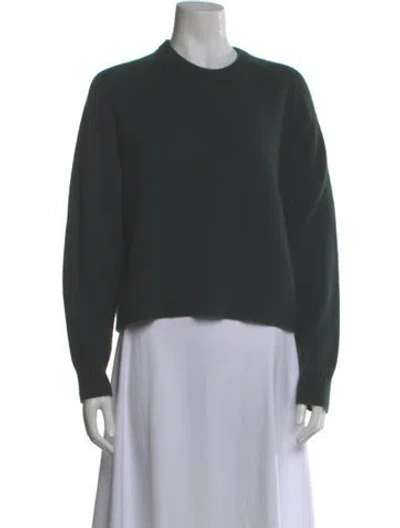 Pre-owned Theory Cashmere Crew Neck Sweater In Multi