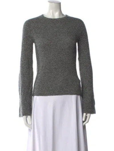 Pre-owned Theory Cashmere Crew Neck Sweater In Multi