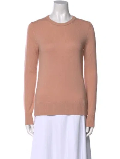 Pre-owned Theory Cashmere Crew Neck Sweater In Neutral