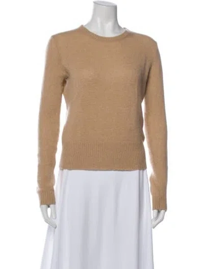 Pre-owned Theory Cashmere Crew Neck Sweater In Neutral