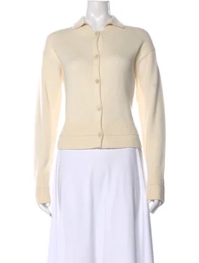 Pre-owned Theory Cashmere Crew Neck Sweater In Neutral