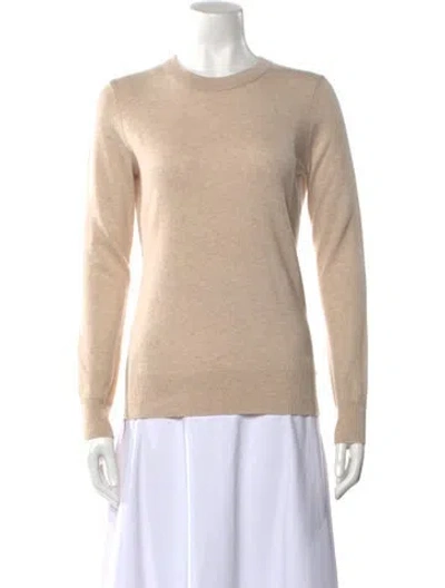 Pre-owned Theory Cashmere Crew Neck Sweater W/ Tags In Neutral