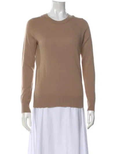 Pre-owned Theory Cashmere Crew Neck Sweater W/ Tags In Neutral