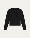 Theory Cashmere Cardigan In Blk