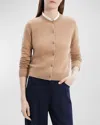Theory Cashmere Cardigan In Royalcamel